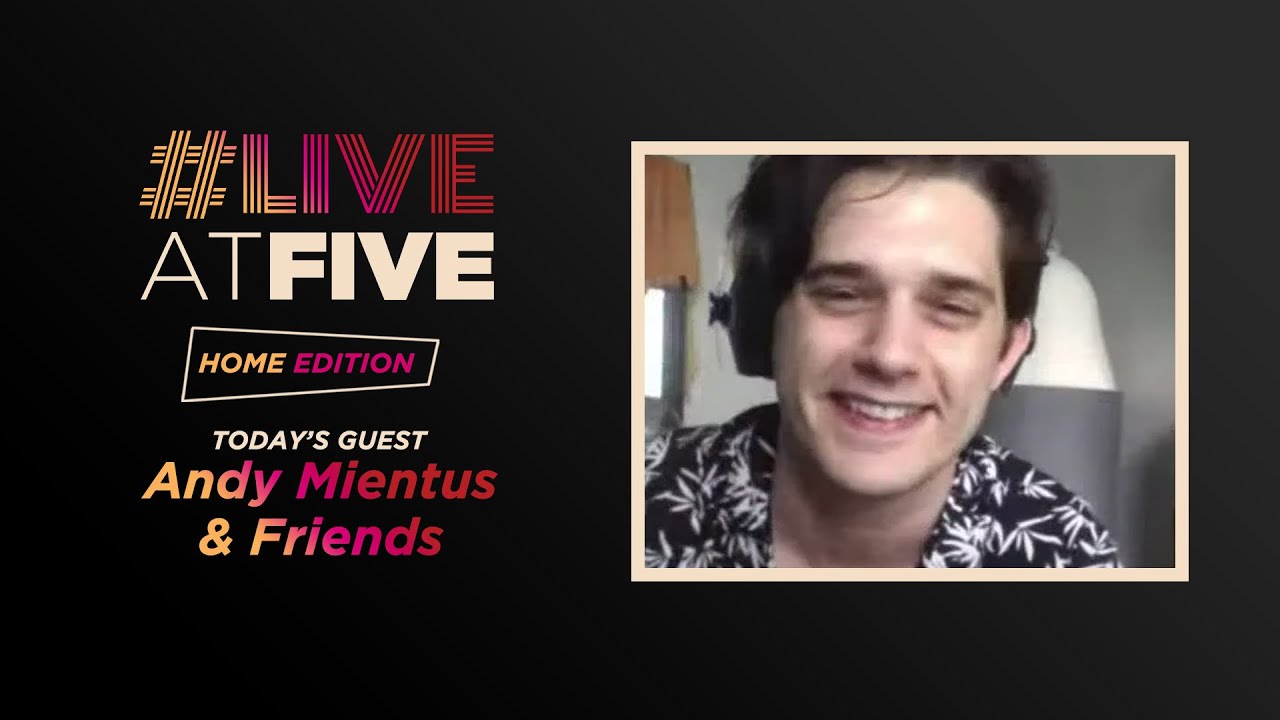 Broadway.com #LiveatFive: Home Edition with Andy Mientus & Friends