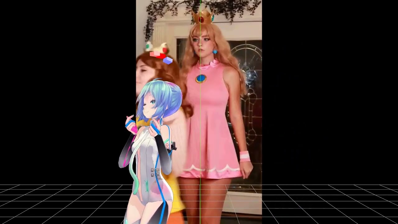 【MMD】DAISY PART_WIP 1 - Princess Peach dance gets interrupted by Daisy
