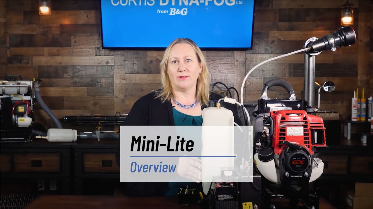 Curtis Dyna-Fog Mini-Lite Fogger - Product Overview