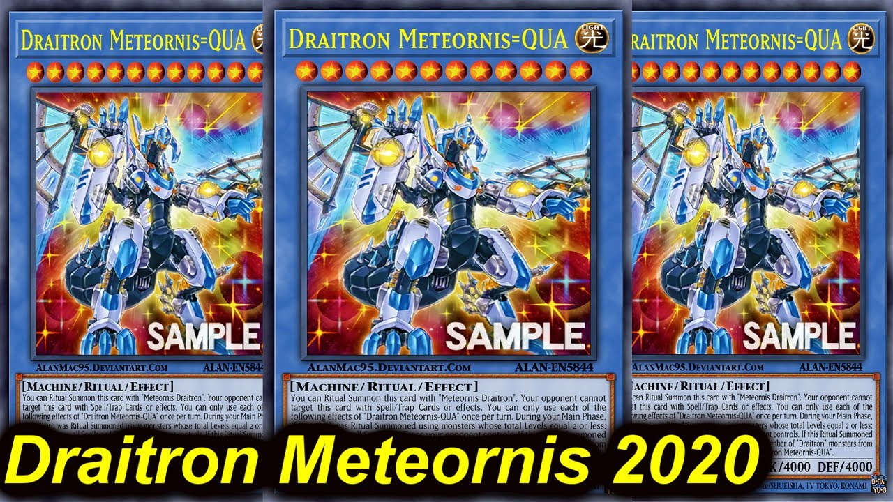 【YGOPRO】DRAITRON METEORNIS DECK 2020 - NEW INSANE MONSTER!!!