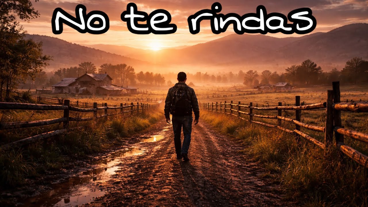 NO TE RINDAS / MENSAGE DE MOTIVACIÓN 