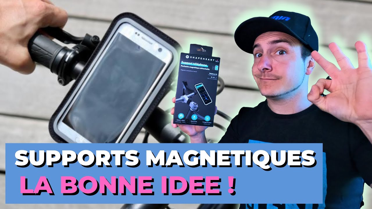 [RE EDIT] : JE TESTE LE SUPPORT DE SMARTPHONE MAGNETIQUE SHAPEHEART 🇫🇷