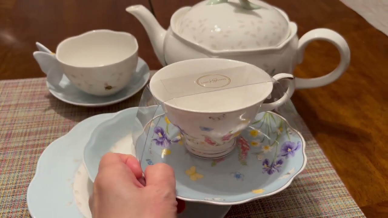Marshalls tea sets vs Lenox tea sets @endorphinproducer19 