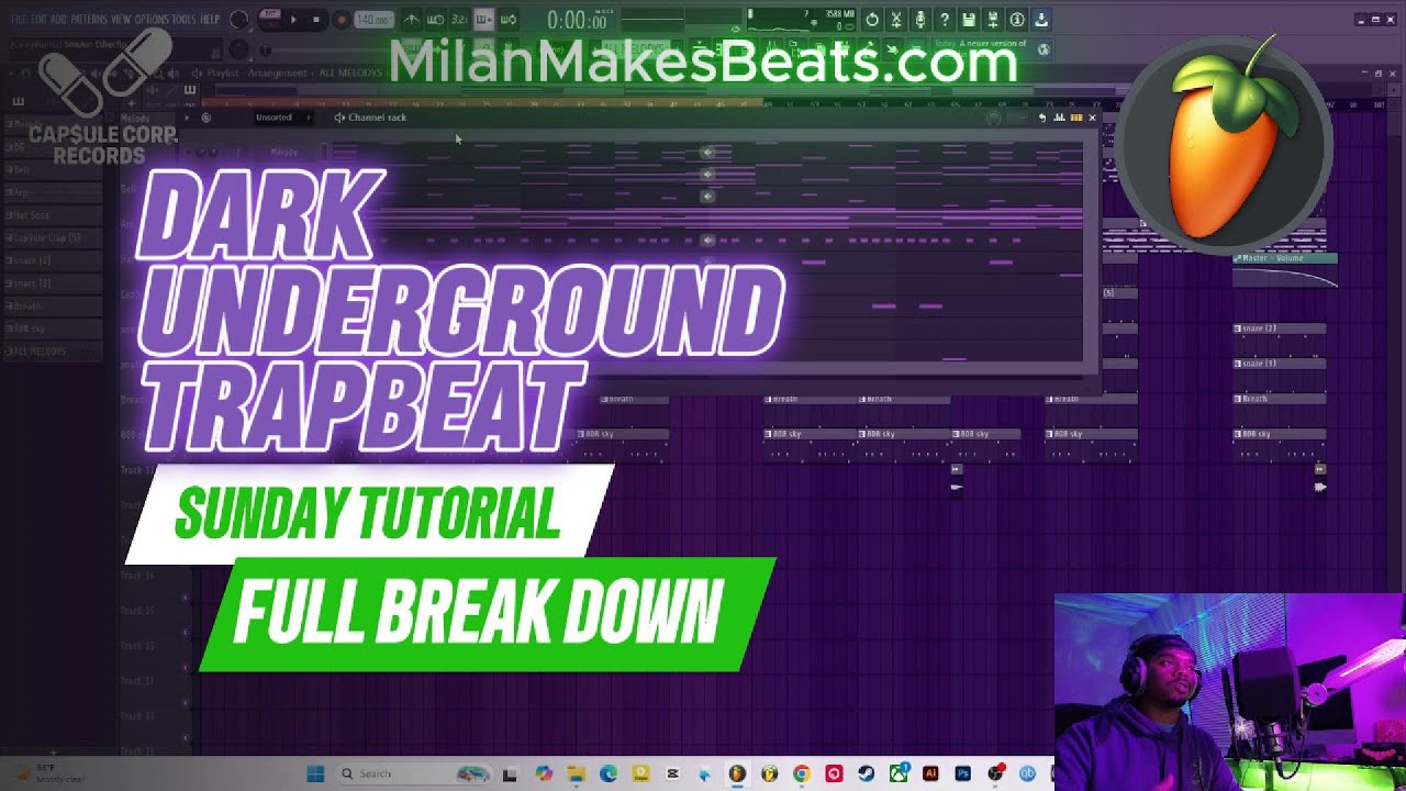 Dark Trap Beat Tutorial | Underground Melodic Trap Beat Breakdown