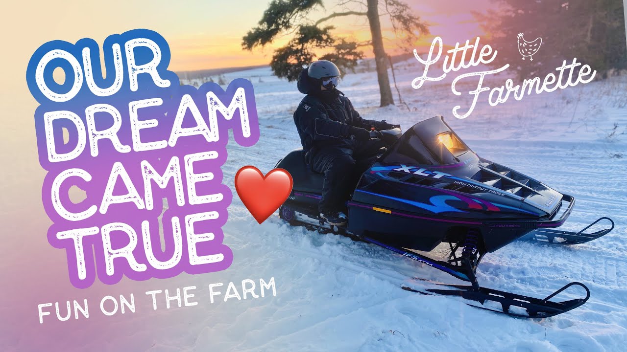 OUR DREAM CAME TRUE! Fun on the farmette!