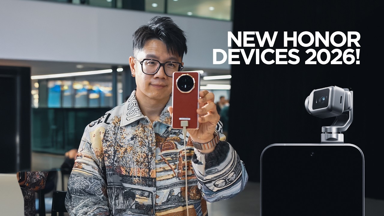 ROBOT PHONE, Magic V6 and more announced by HONOR in MWC 2026!