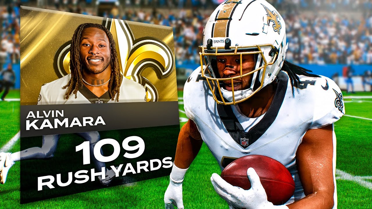 Alvin Kamara is my WHOLE OFFENSE in Madden 26 Saints Franchise