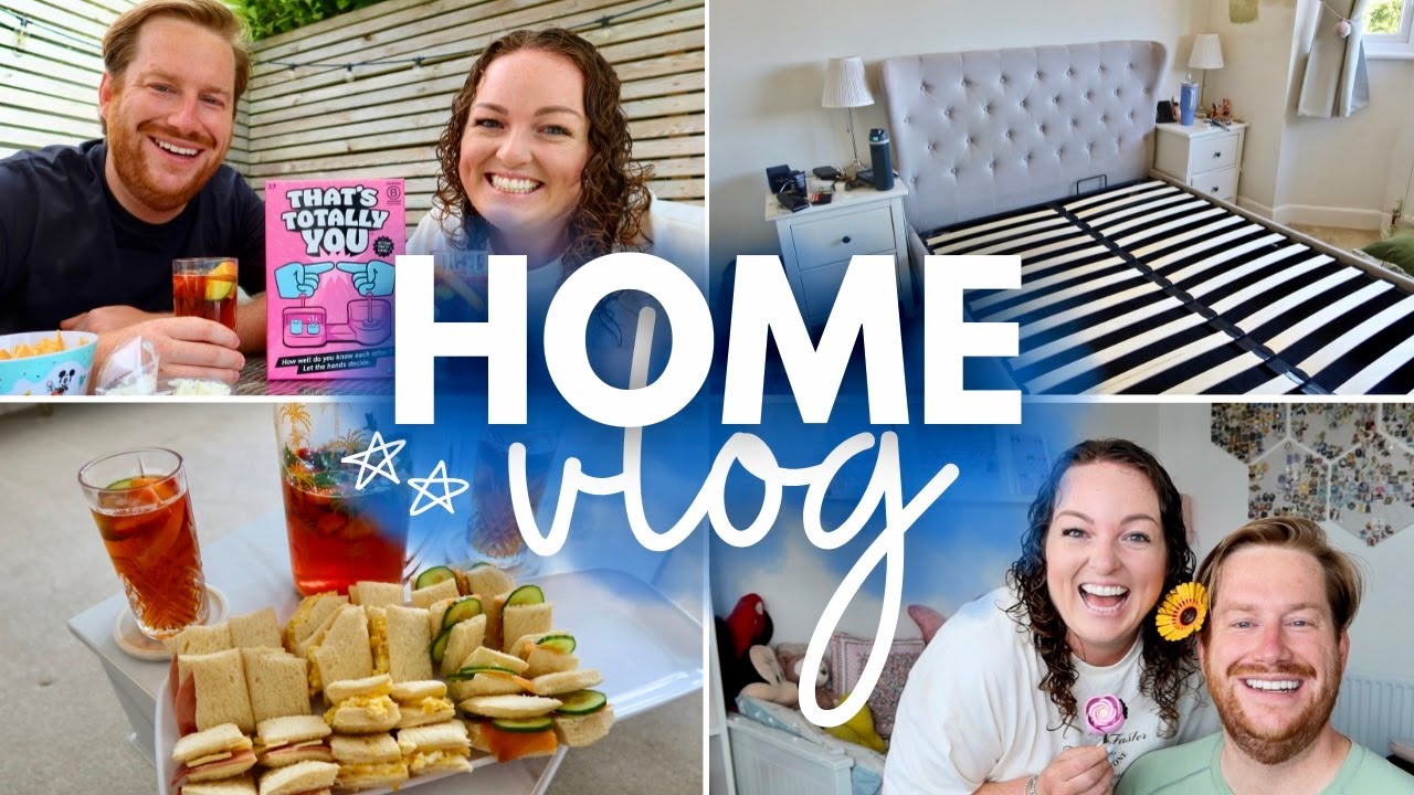 HOME VLOG! 🏡 British Grand Prix Picnic & starting our bedroom makeover renovation!  🛌 AD