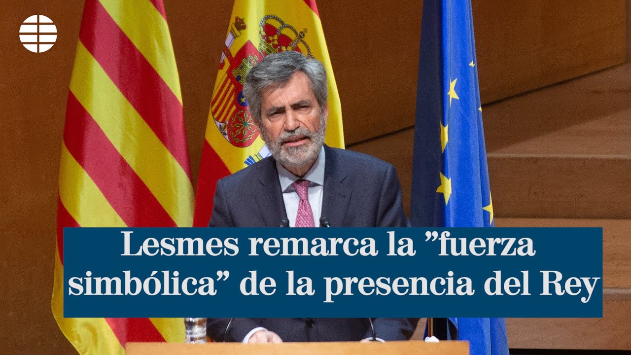 Carlos Lesmes remarca la 