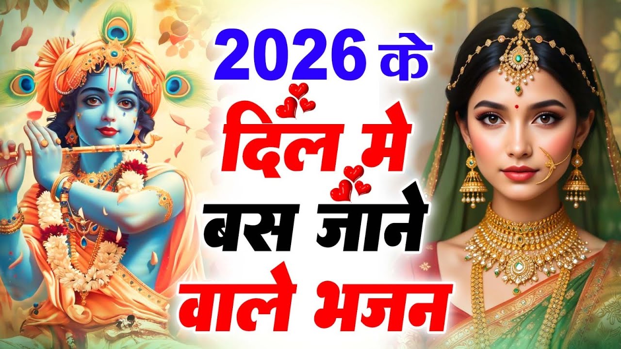 टॉप 10 कृष्ण भजन 2026 | Nonstop Krishna Bhajan 2026 | Krishna Bhajan 2026 - Radha Krishna Song 2026