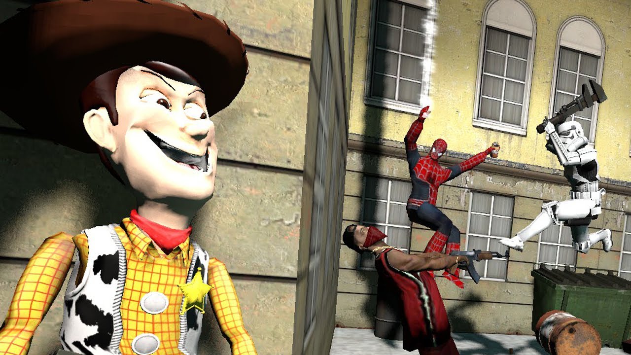 Esconde-esconde com TerrorBionic e TheCreepers (GMoD)