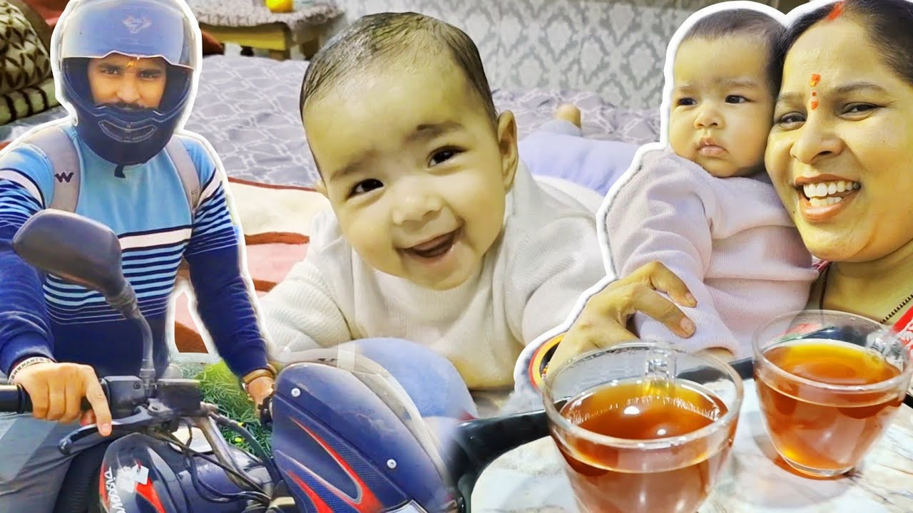 Vlog#82 l Papa ko dekh kr Mango🥭 ne kya kiya! 😍 | Heart Melting Reaction ❤️
