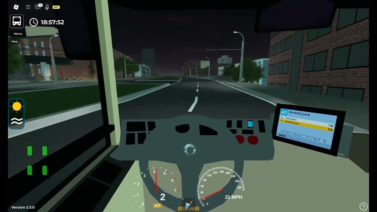 Zbus Line 47: Mestsky park