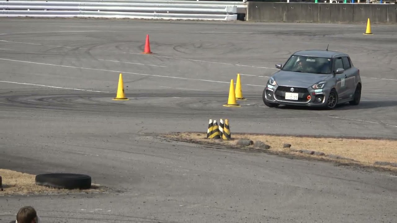 【ジムカーナ】2026 MIキョウセイ練習会 260105 ROADSTER RF→SWIFT  NDERE→ZC33S 32→35 1405
