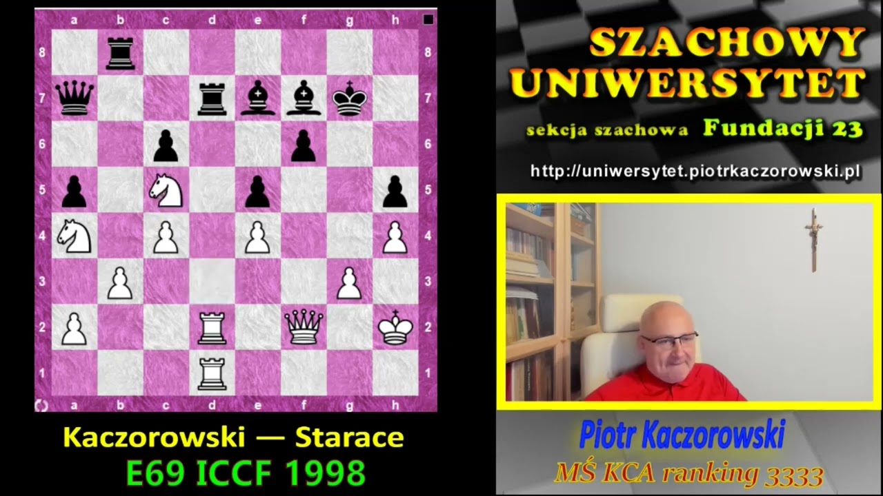 #Szachy  Piotr Kazimierz Paweł Kaczorowski wygrywa. RS.7460