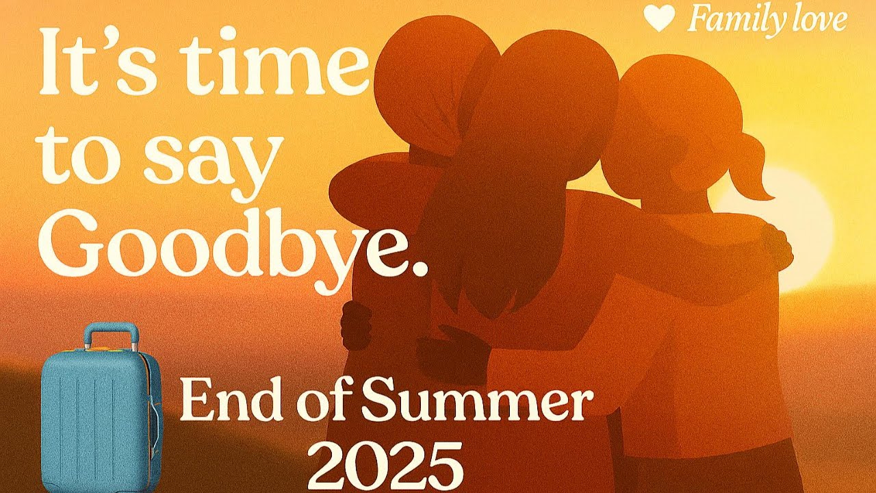 It's time to say goodbye !