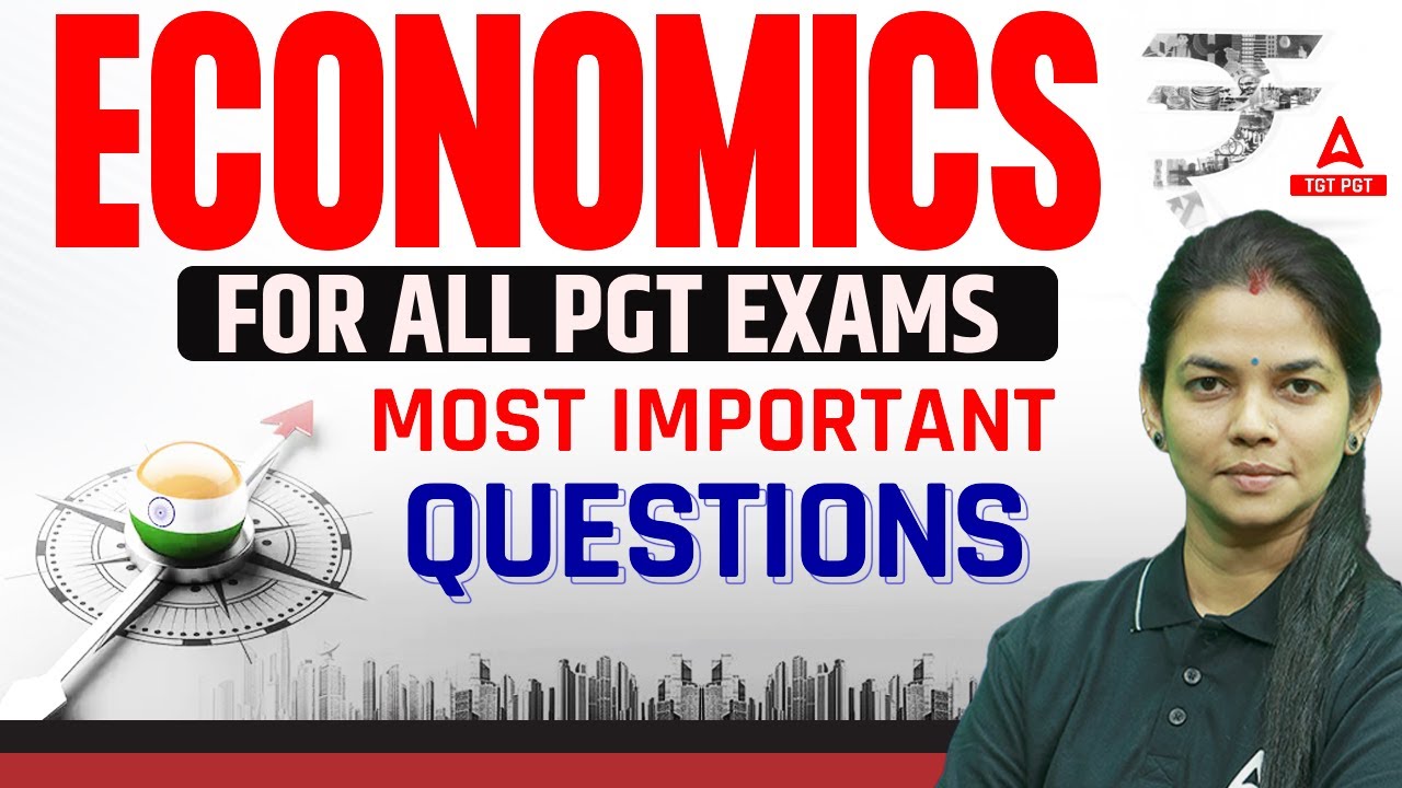 ECONOMICS For All PGT Exams | Economics - MOst Important Questions by Vimpy Ma'am