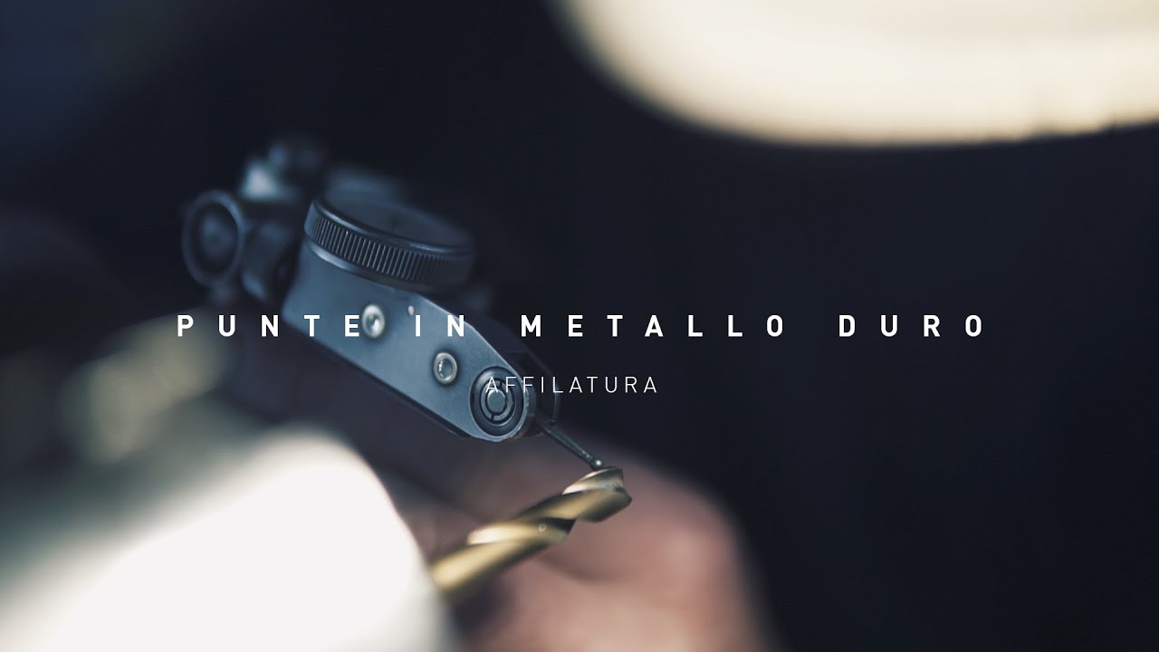 Artigianato piemontese: Affilatura punte in metallo duro