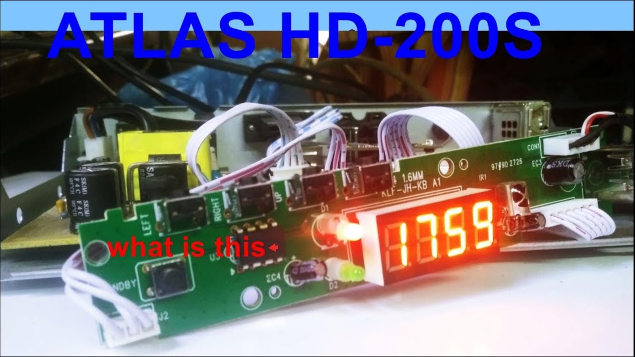 ATLAS HD 200S AFICHEUR اسرار لمن يريد معرفتها