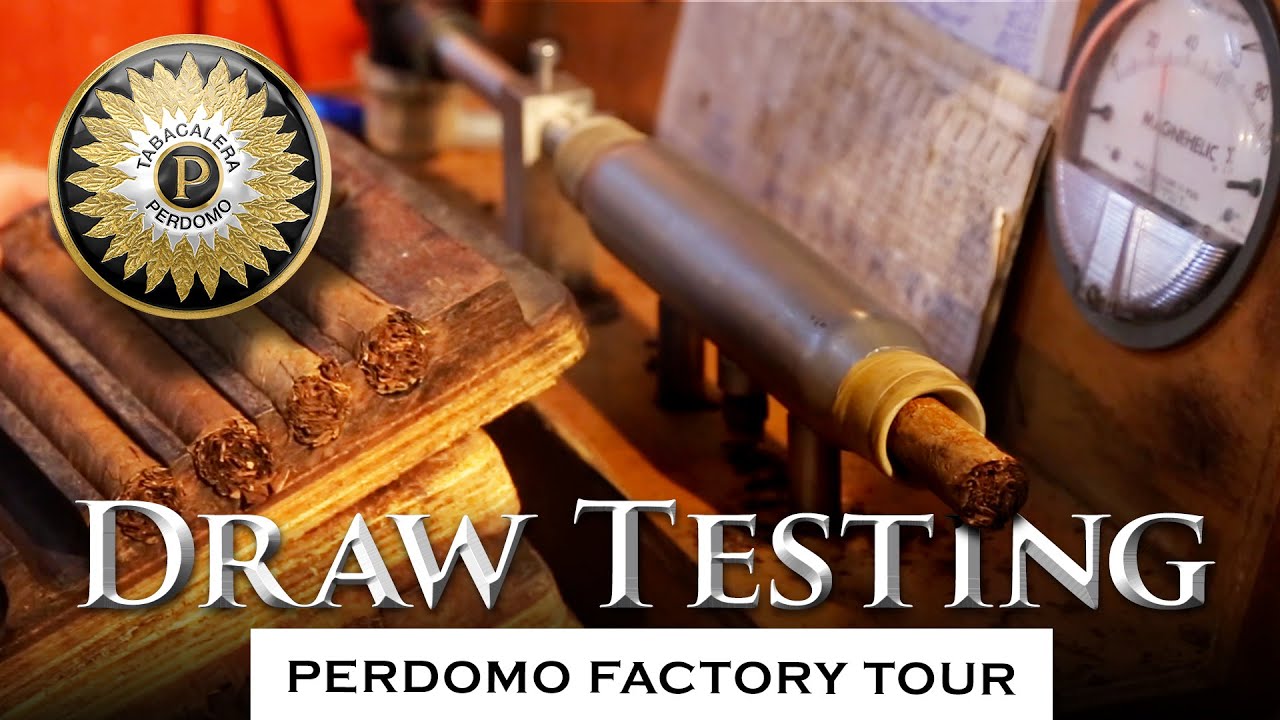 DRAW TESTING CIGARS with Nick Perdomo &bull;&nbsp;PERDOMO Factory Tour