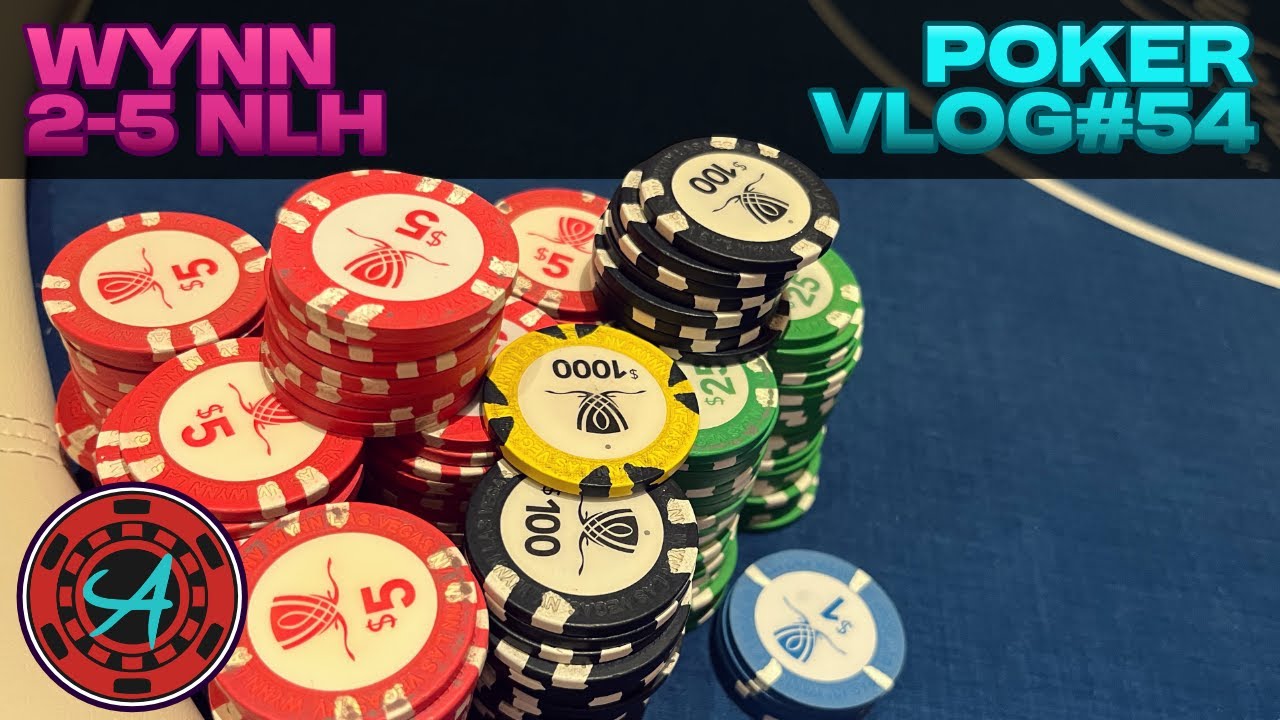 Узнайте, как ОБЫГРАТЬ низкие ставки в NLH! Банк $5400 при игре 2-5 в Wynn! | 2-5 NLH | Poker Vlog...