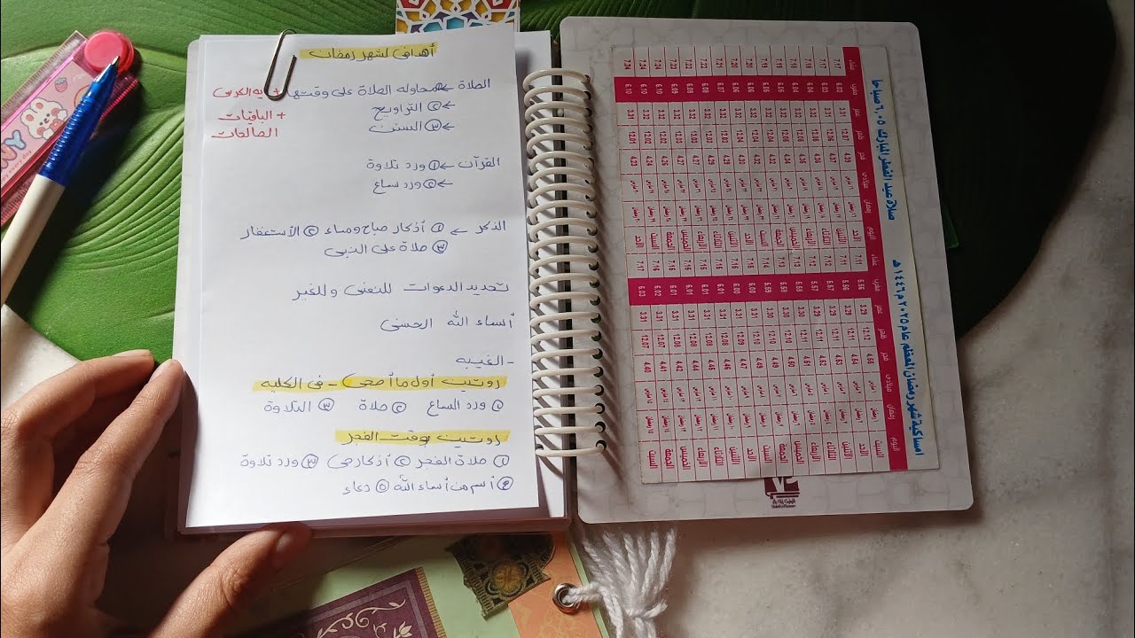 تخطيط رمضان ٢٠٢٥✨️