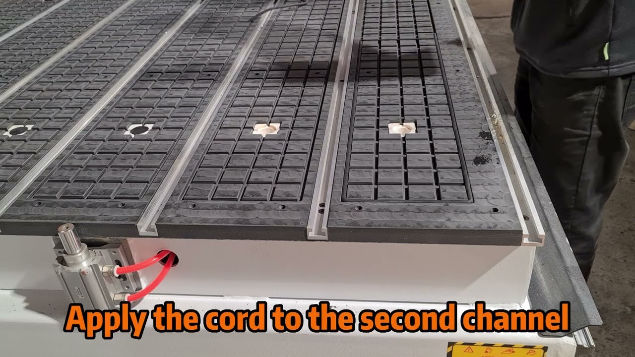 How to seal with vacuum on a CNC router vacuum table