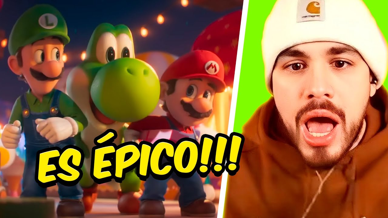 JUAN REACCIONA al TRAILER de Super Mario Galaxy: La Película