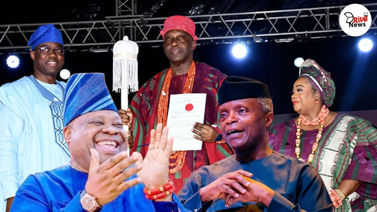 GOV. ADEMOLA ADELEKE SE BEBE NI OGBOMOSO AT OBA GHANDI AFOLABI OLAOYE CORONATION