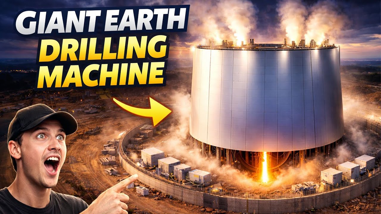 This Machine Can Drill 30KM Into the Earth… So I Built It