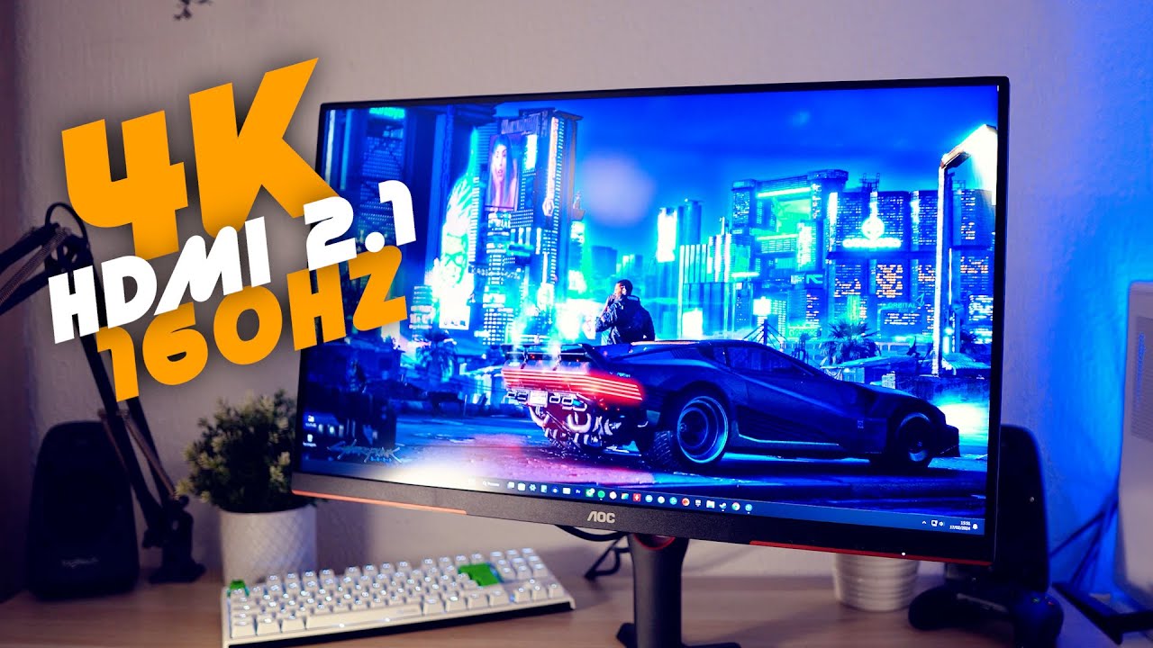 Joga tudo em 4K HDR a 160Hz - Monitor AOC U27G3XBK Review