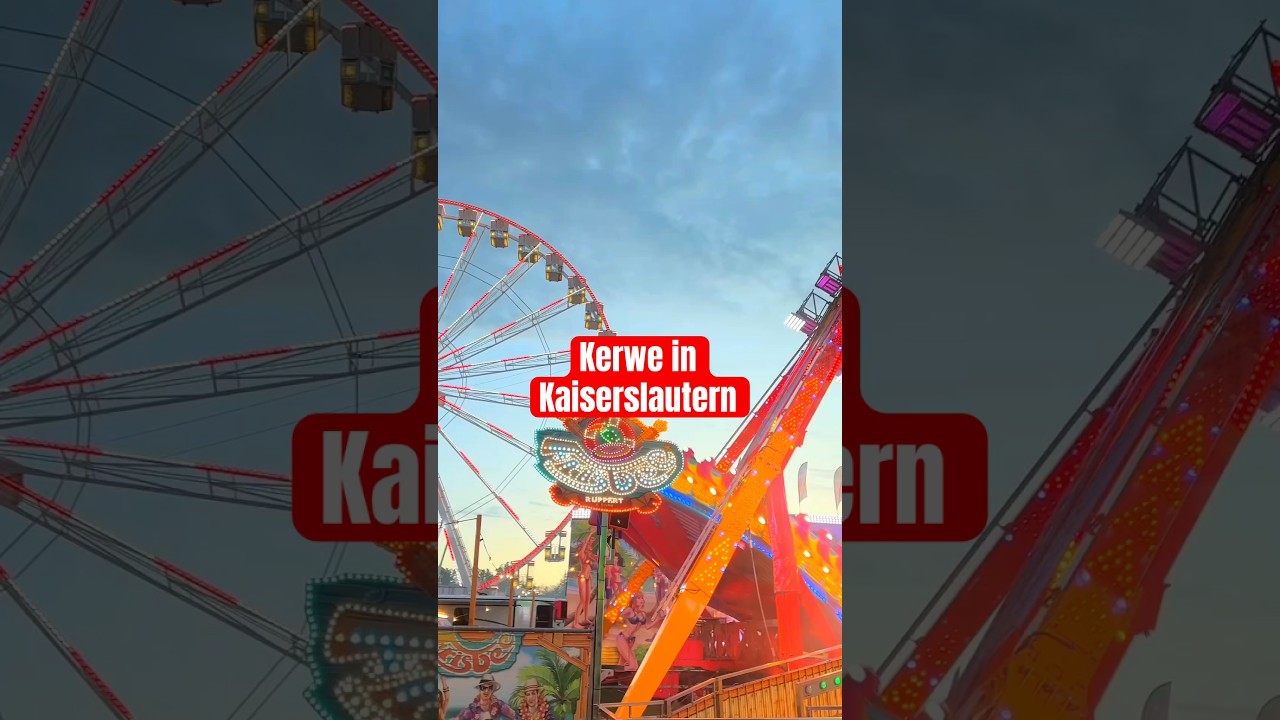 Kerwe, Kirmes oder Volksfest? 🤔 #vlog #kirmes #vloggen