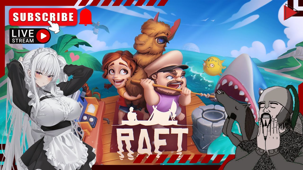 Raft - เริ่มเป็นเรือแล้ว [Vtuber] #Herztadot2