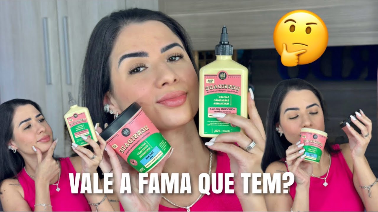 QUINTA DA RESENHA | Testei a linha Densidade Lola ✨ #dicasdebeleza