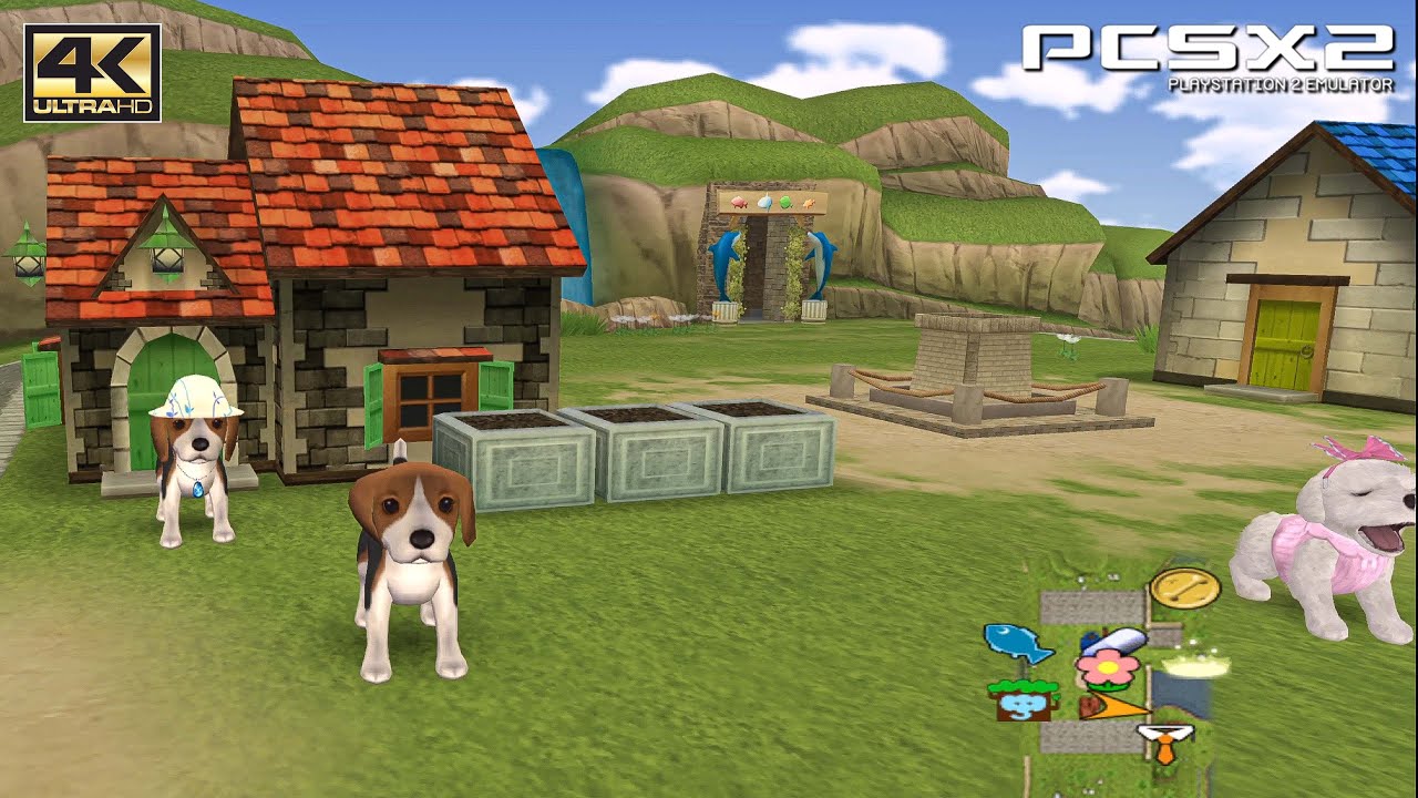 Petz: Dogz 2 - PS2 Gameplay UHD 4k 2160p (PCSX2)