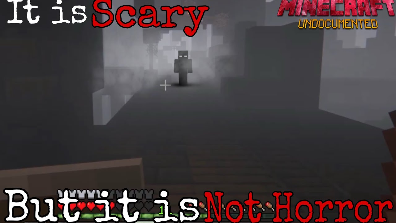 The Issue with trying to make Minecraft“Horror“.