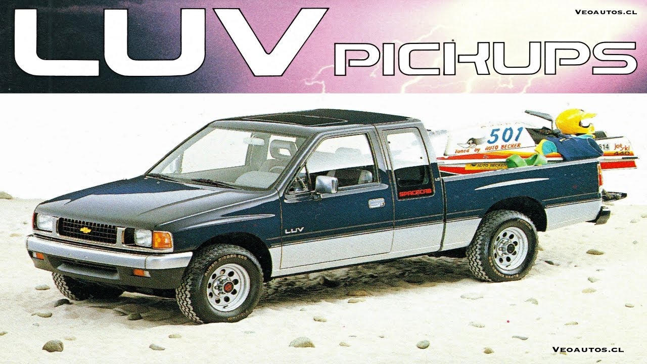Chevrolet Isuzu LUV Space Cab Catálogo 1988