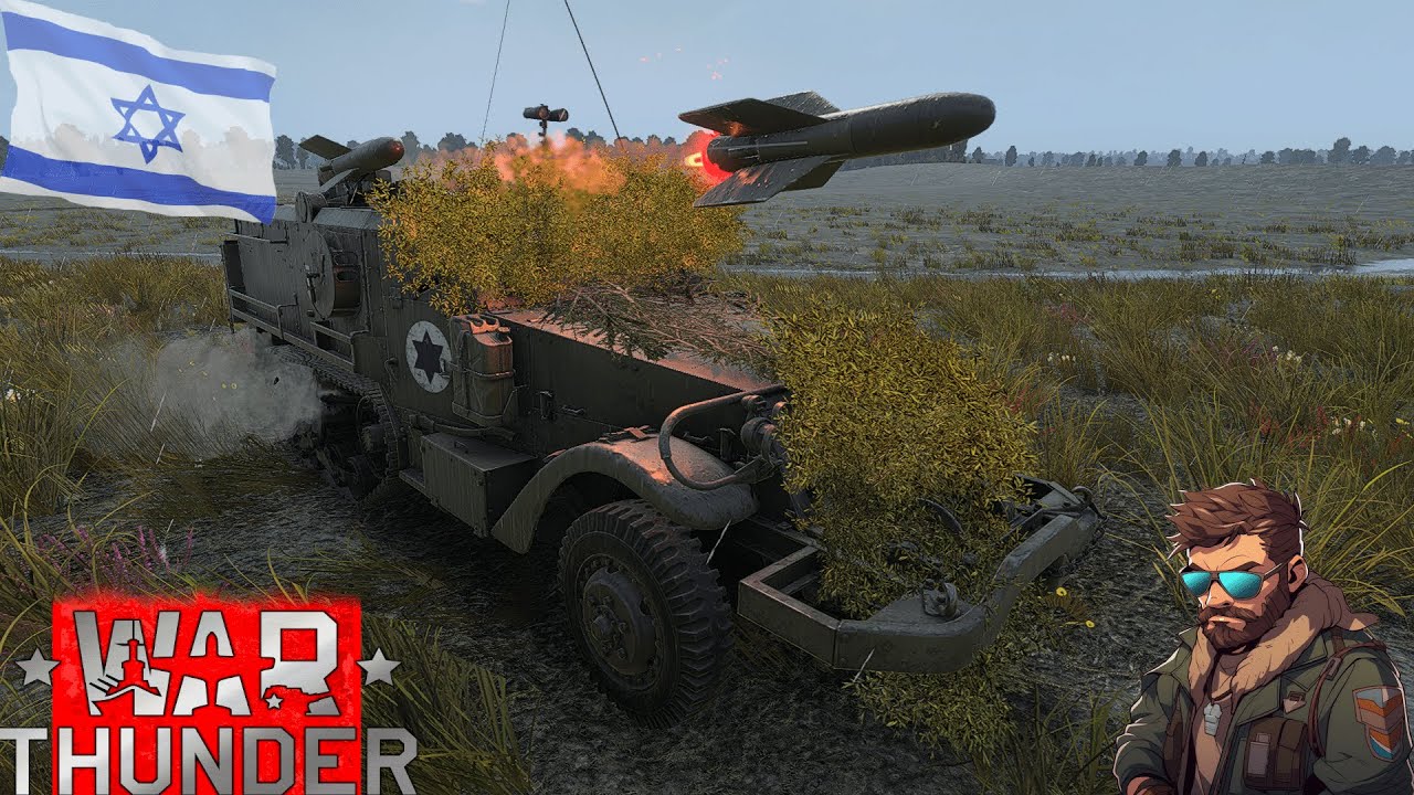 Lets Play War Thunder #135 - Israel 6.7 Ground Forces: Raketen schmeißen auf hebräisch