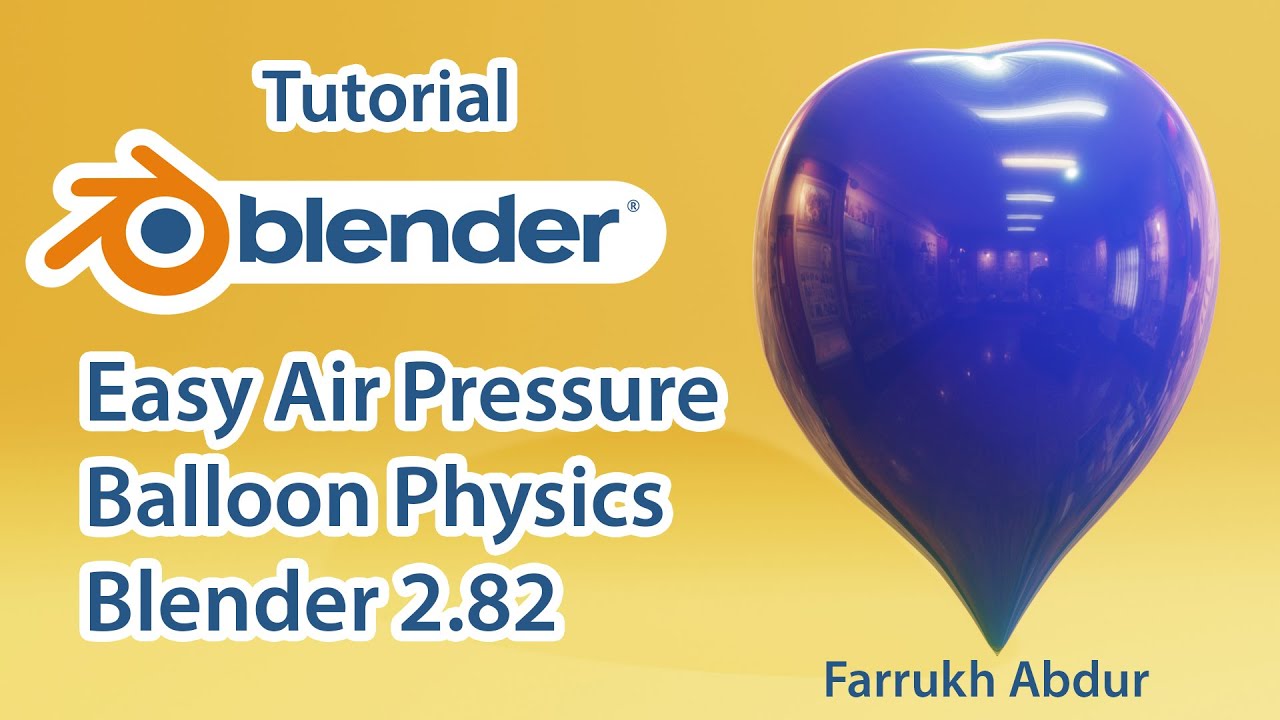 Easy Air Pressure Balloon Tutorial | Blender