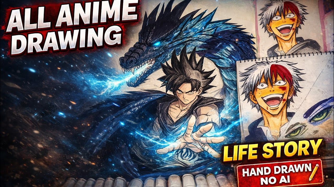 all anime characters drawing Faizan Malik Gzb are live
