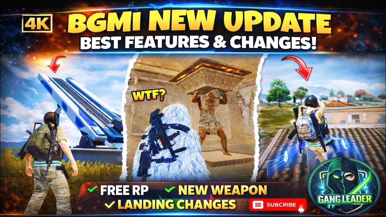 BGMI 4.3 Update Full Details 🔥 New Features, Tips & Tricks + Secret Glitches! part 1