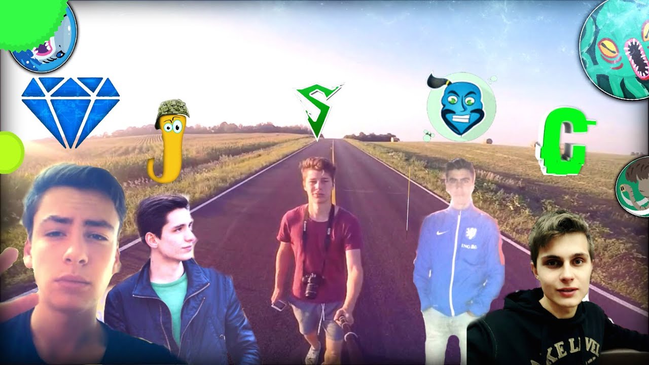 Agar.io youtubers and TYT CLAN face reveals!