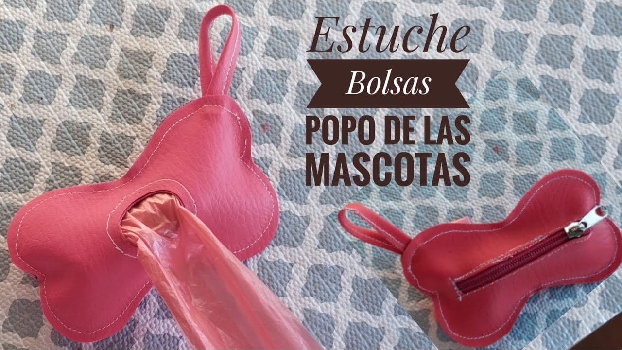 Dispensador de bolsas para popo de las  mascotas/DIY