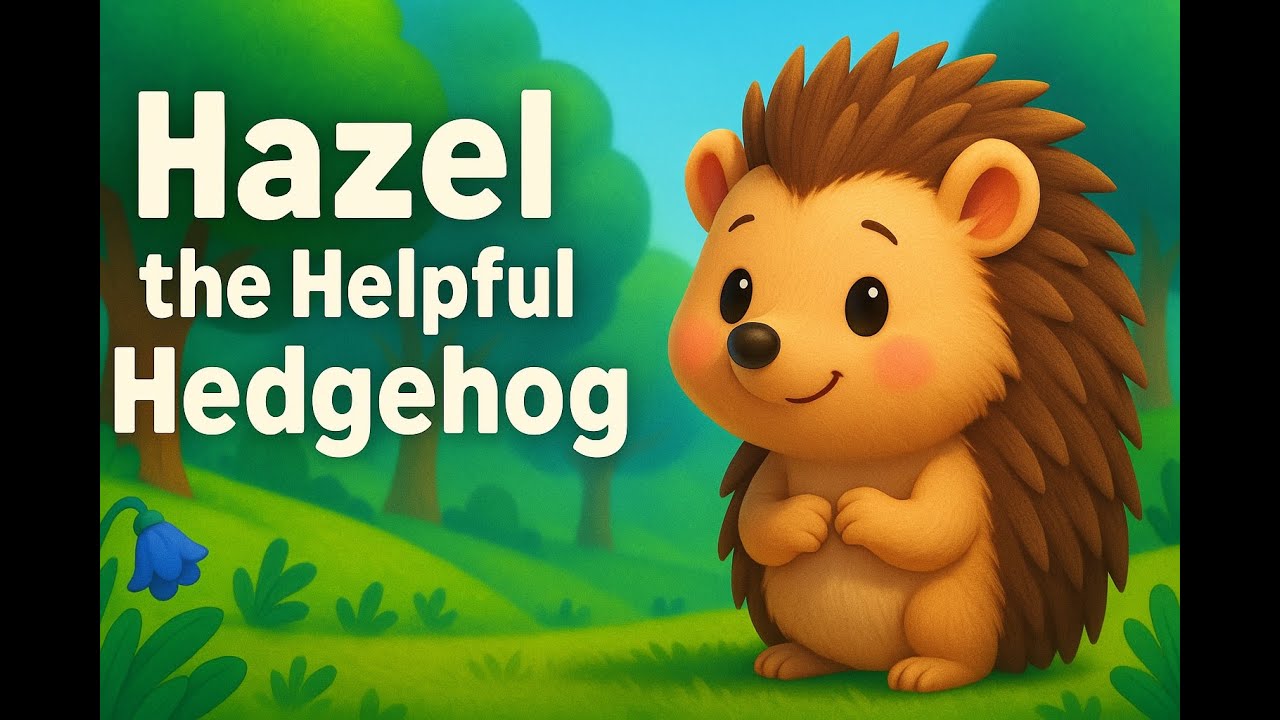 🌙✨ Hazel the Helpful Hedgehog | Bedtime Story for Kids | Learning to Be Yourself ✨🌙