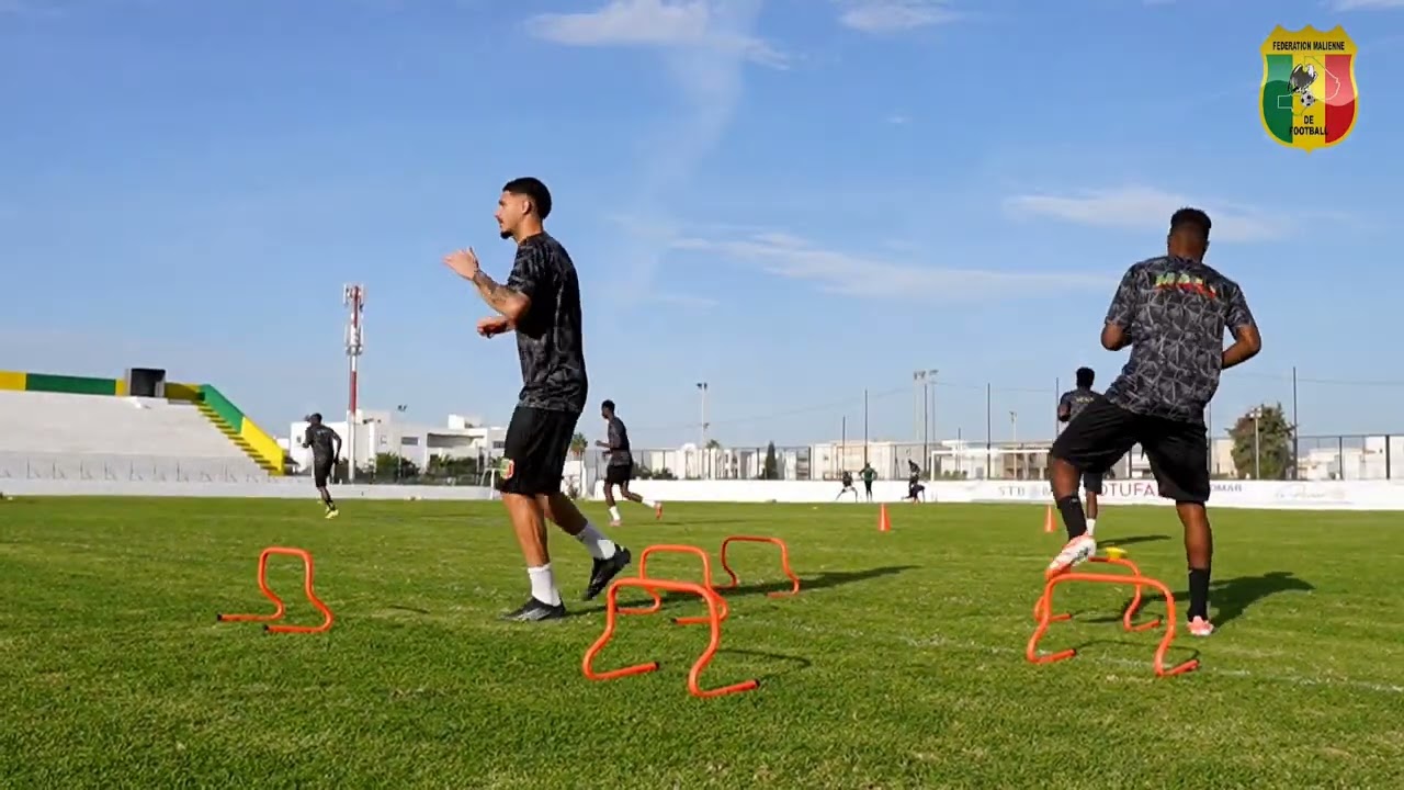 Deuxième séance d'entraînement du Mali | J-3 Jordanie vs Mali 