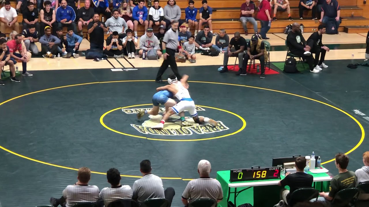 2020 Southern CIF.  Jesse Vasquez vS Luka Wick. 145lbs.