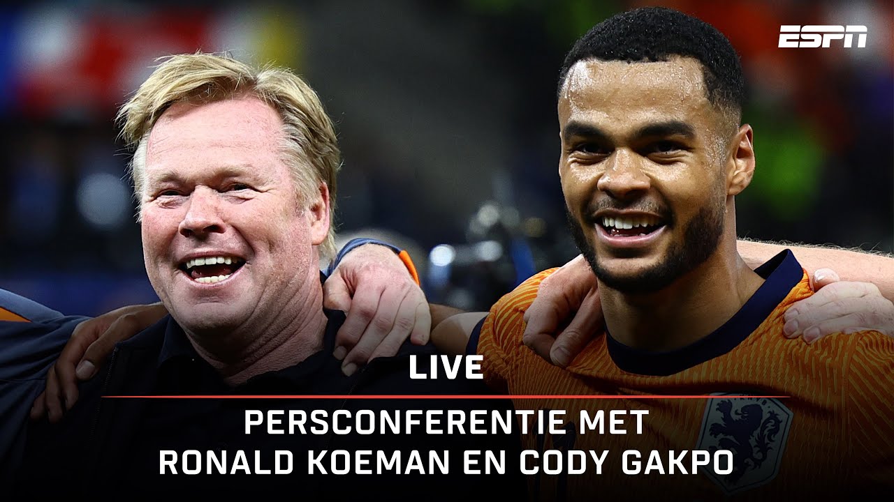 Ronald Koeman en Cody Gakpo in aanloop naar Duitsland - Nederland | Persconferentie Oranje 🎙️