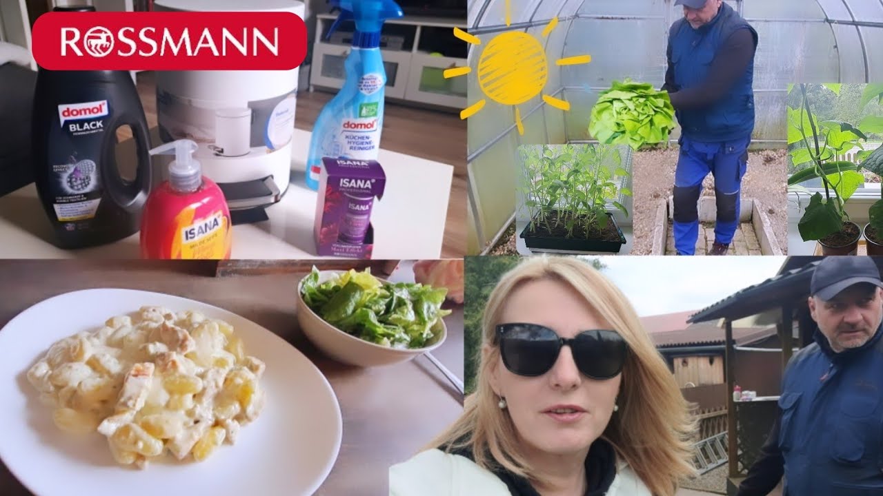 Špatné počasí komplikuje sadbu.🙄ROSSMANN drogerie. Chutné Gnocchi s Nivou. 🍛