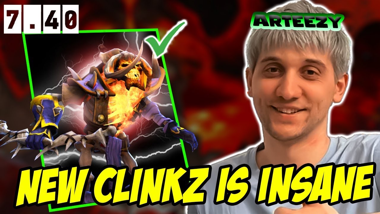 Arteezy TRYING NEW PATCH - Clinkz Carry