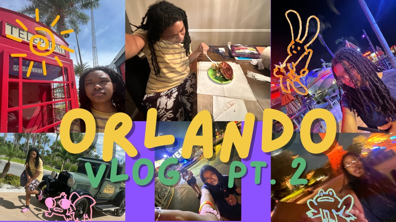 Orlando vlog pt. 2| Hailey's adventure vlogs #3
